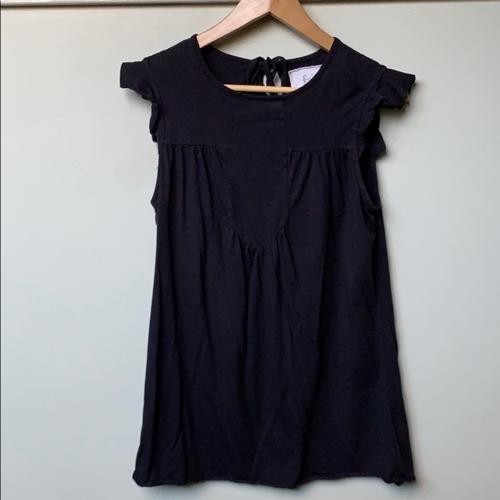 $20/2 Levi’s Simple Sleeveless Lose Tank Ruching Top